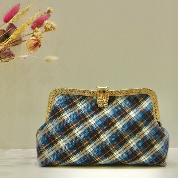 handmade bag, evening clutch, clutch bag, clutches, clutch purse, gift for her - Picture 8 of 8